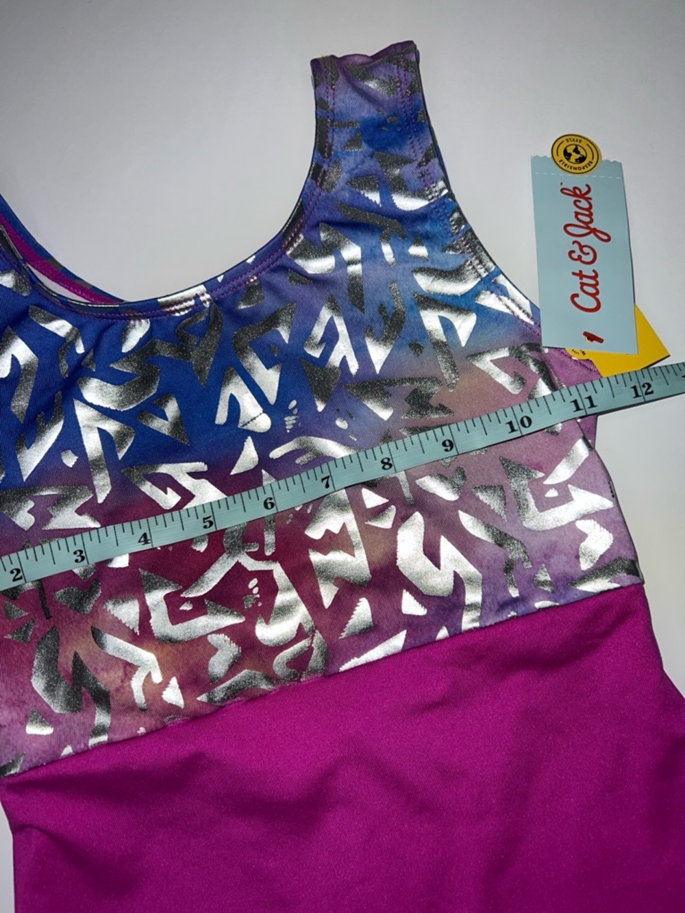 Cat & Jack Gymnastics shorts Leotard size 8 - Picture 5 of 6